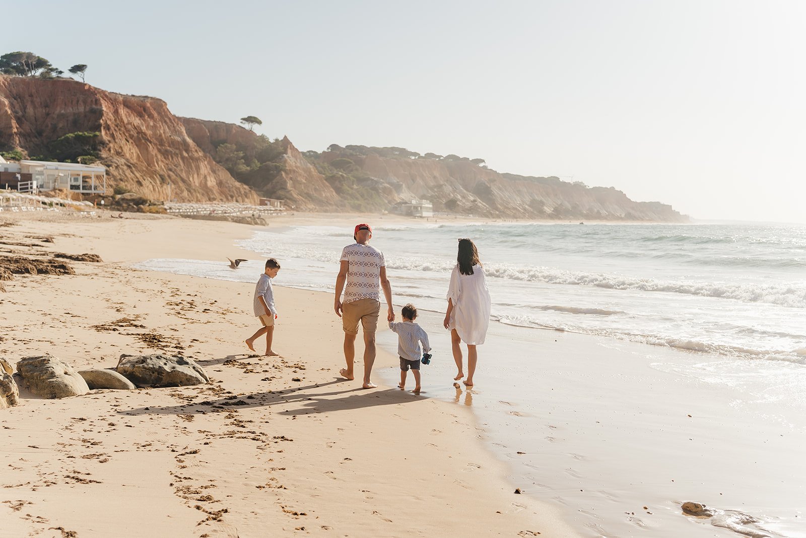 Praia da Falésia, Albufeira family photography, Algarve family photographer