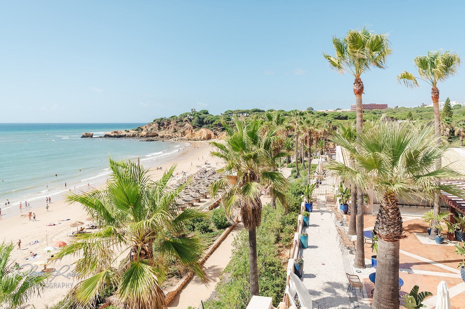 Santa Eulalia beach in Albufeira for family and couples photography