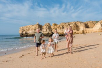 Family photoshoot algarve