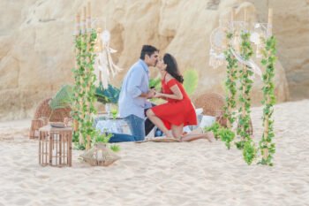 Luxury Surprise proposal photographer Algarve